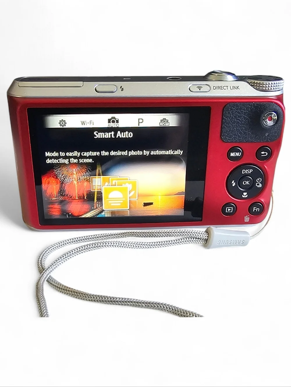 Samsung WB350F 16MP Wi-Fi Digital Camera Bundle w/ Tripod & Case